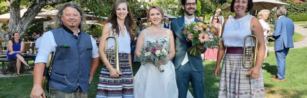 Hochzeit unserer Musikerkollegin Regina